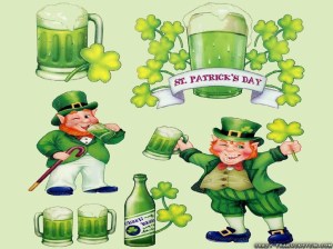 St Patrick's Day shenanigans